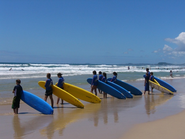 surfing school